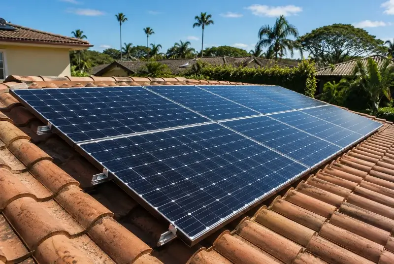 Installation de panneaux solaires à Bouvron